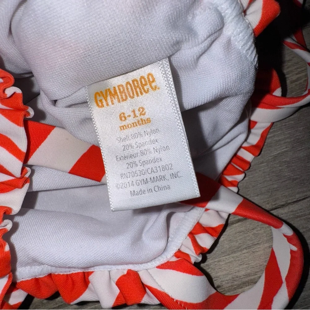 🎀3/$23🎀 Gymboree Baby Zebra Swimsuit